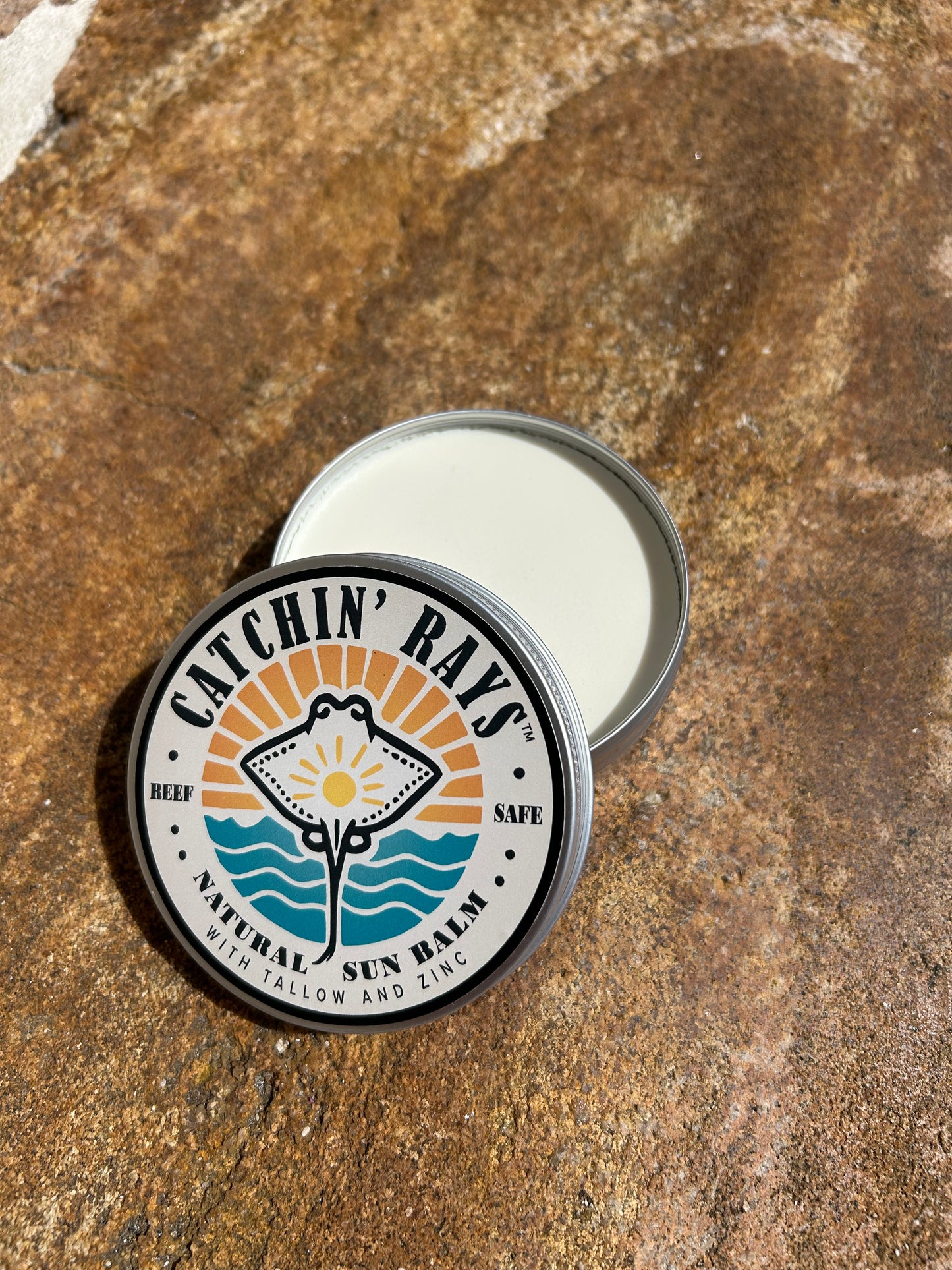 Natural Zinc Sunscreen Balm 60g – Reef-Safe, Non-Nano Protection