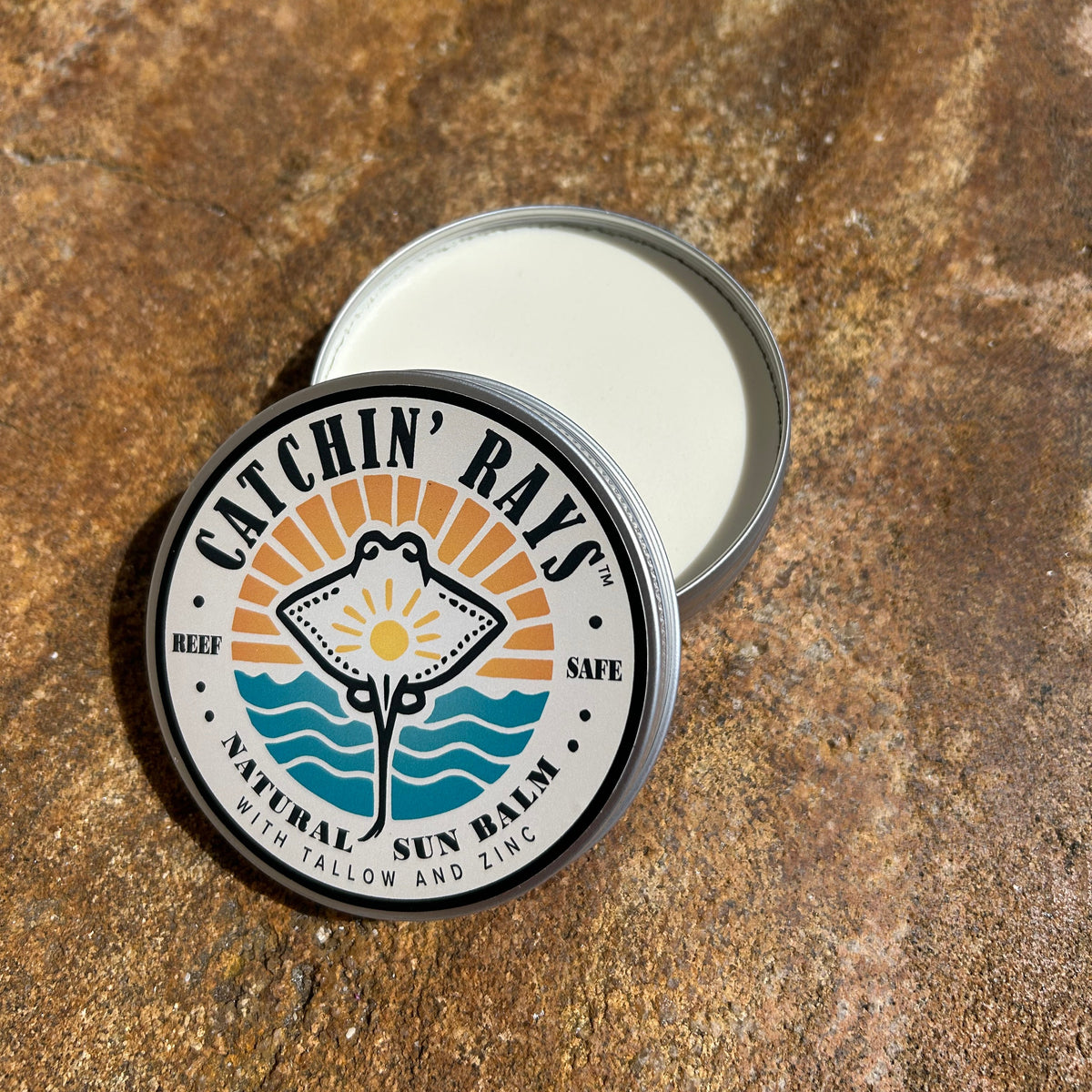 Natural Zinc Sunscreen Balm 60g – Reef-Safe, Non-Nano Protection