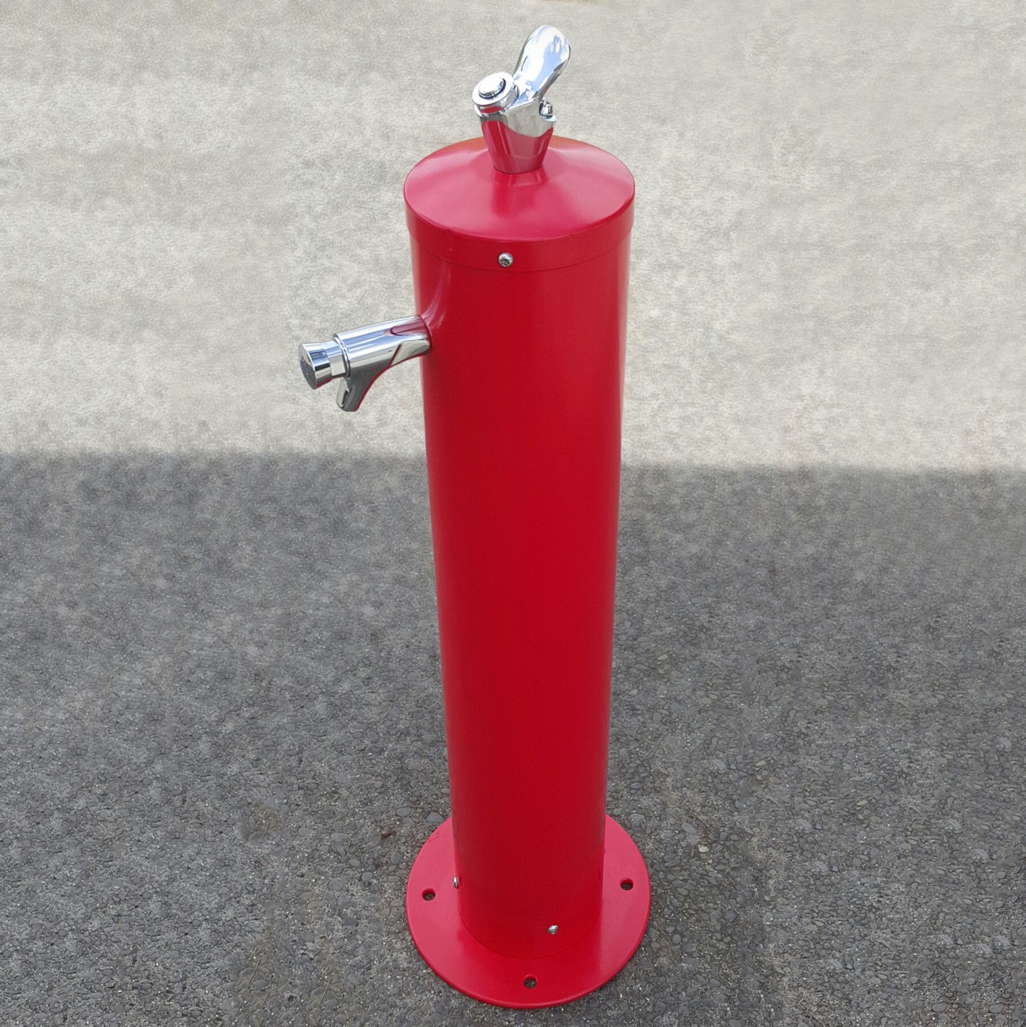 Freestanding Plate Mounted Drinking Fountain - Mount Olympus