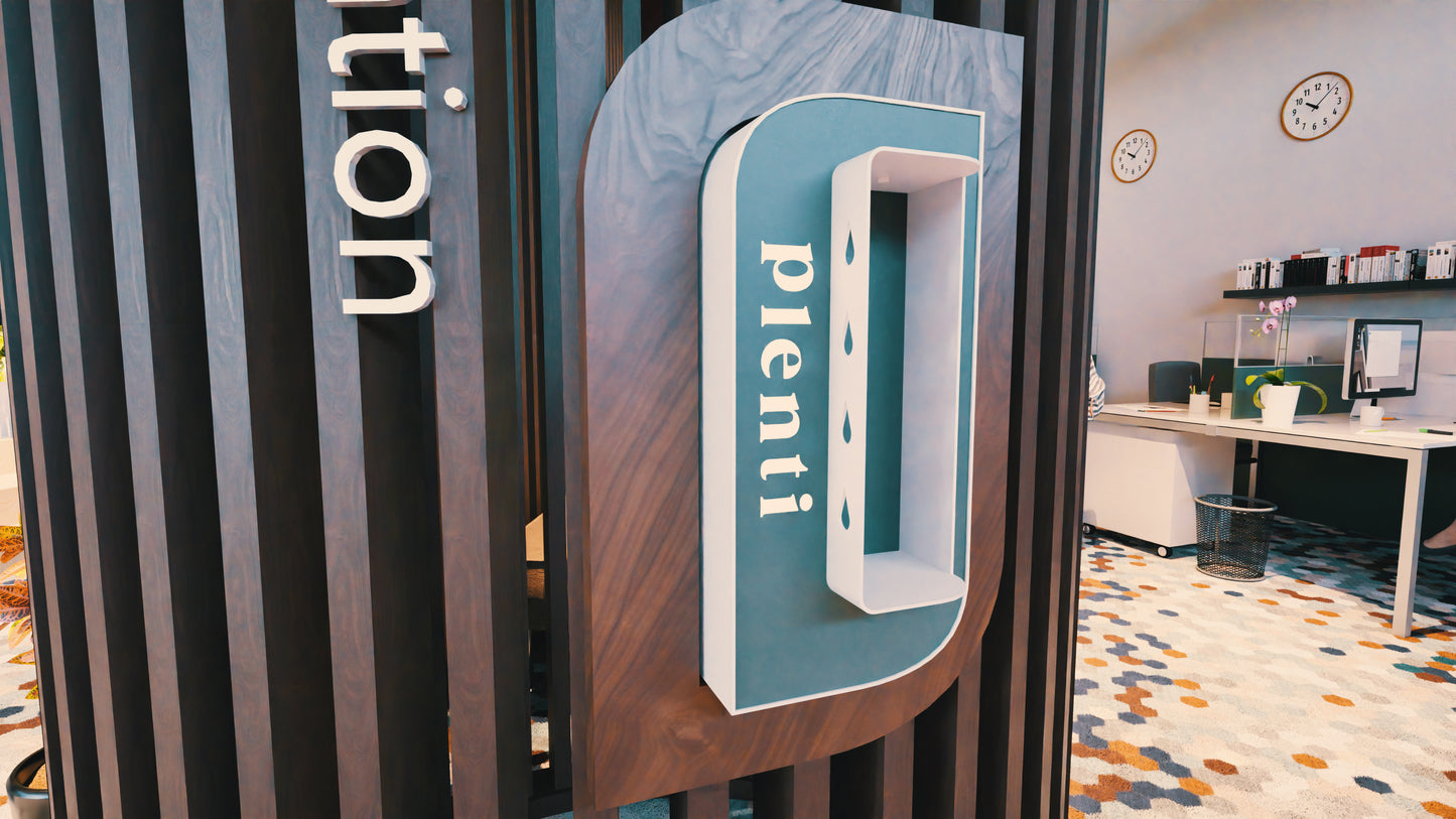 The Deco - Wall Mounted Bottle Filler