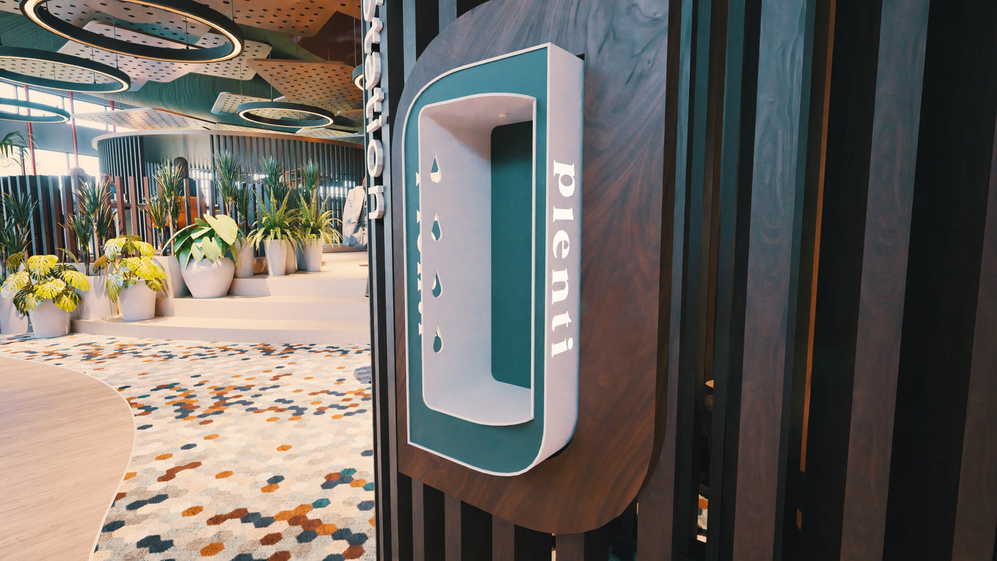 The Deco - Wall Mounted Bottle Filler