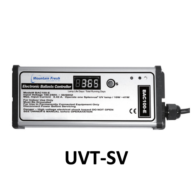 Click here for UVT-SV reset instructions