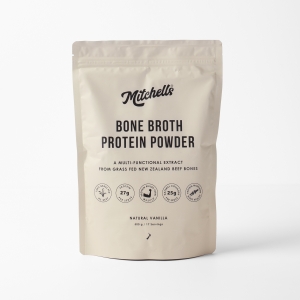Mitchells Nutrition Bone Broth Protein Powder Vanilla