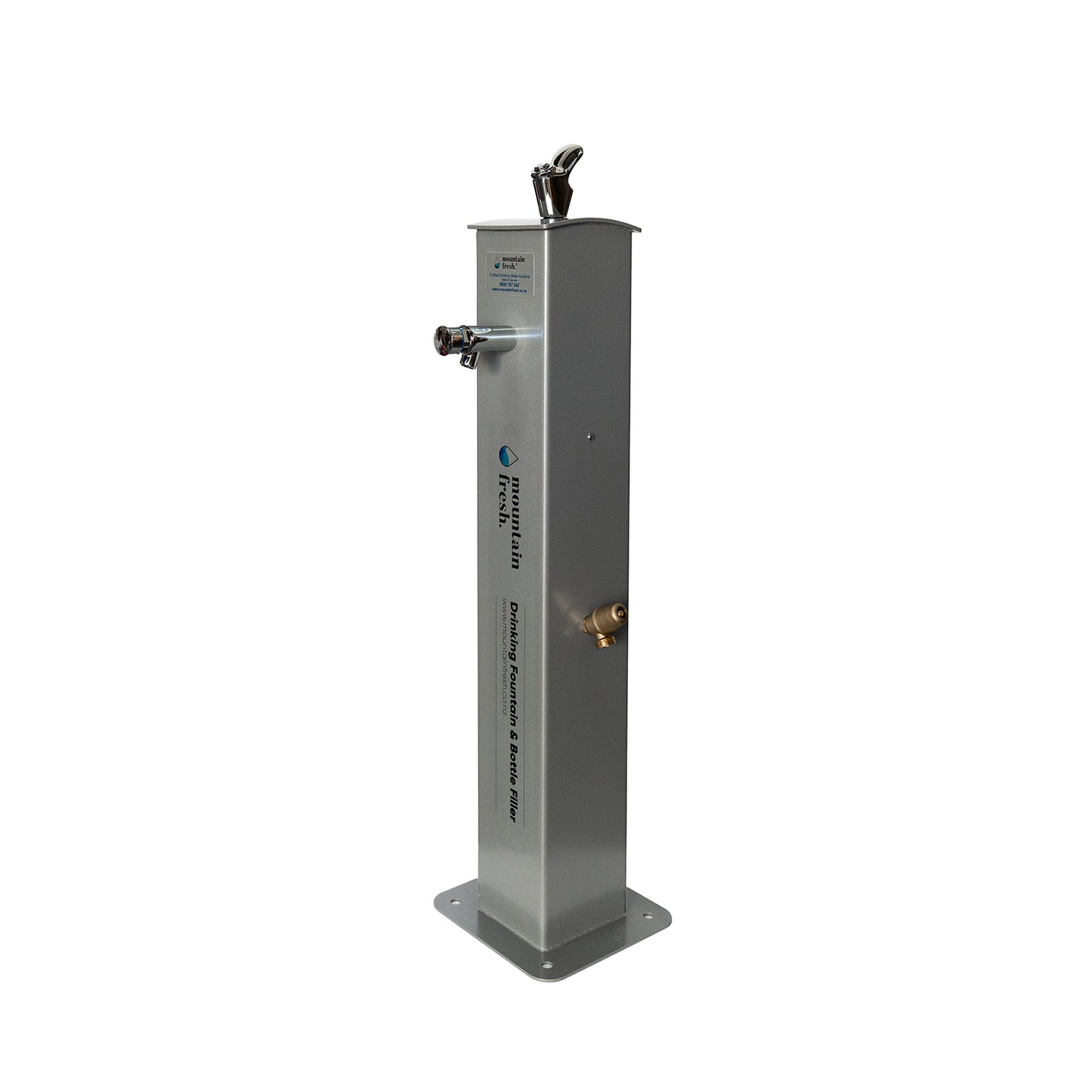 Freestanding Drinking Fountain Curved - Mount Hutt