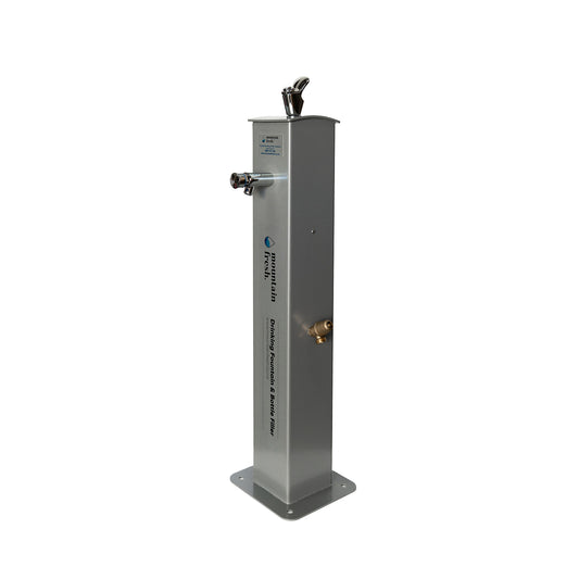 Freestanding Drinking Fountain Curved - Mount Hutt
