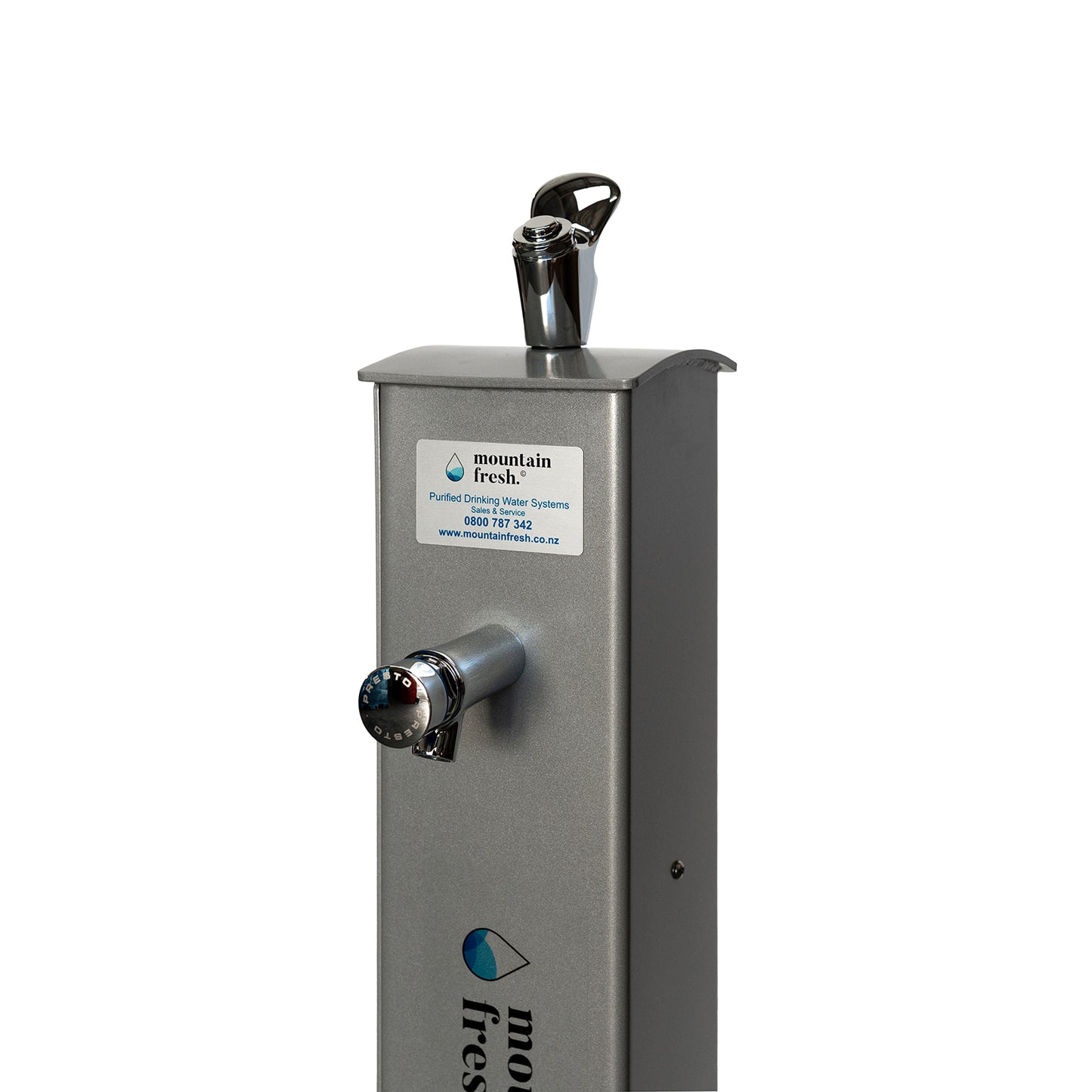 Freestanding Drinking Fountain Curved - Mount Hutt