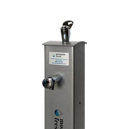 Freestanding Drinking Fountain Curved - Mount Hutt