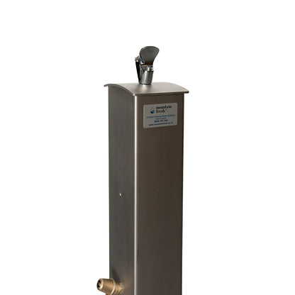 Stainless Steel Variable Heights Drinking Fountain - Mount Maunganui