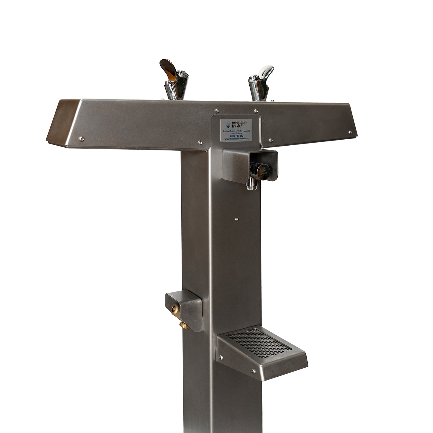 Stainless Steel Robust Drinking Fountain - Mount Pirongia