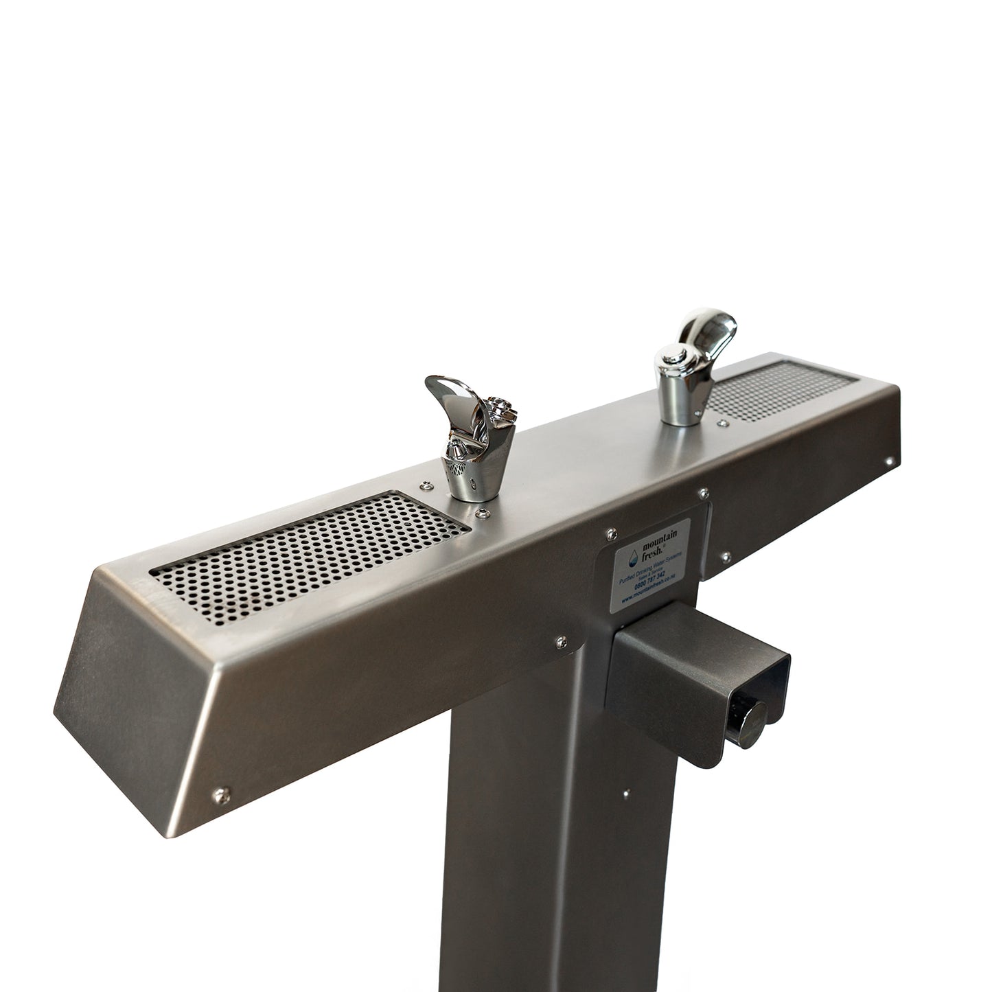 Stainless Steel Robust Drinking Fountain - Mount Pirongia
