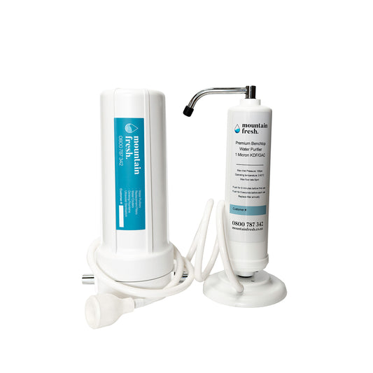 Benchtop Water Filter With Fluoride Reduction