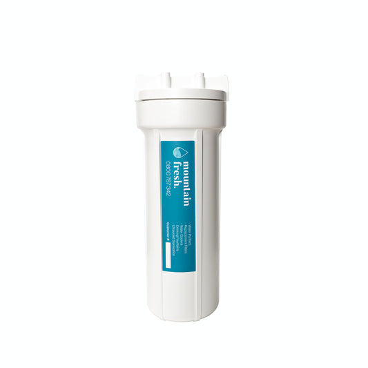 10" Water Filter Housing with 1/4" Inlet Outlet