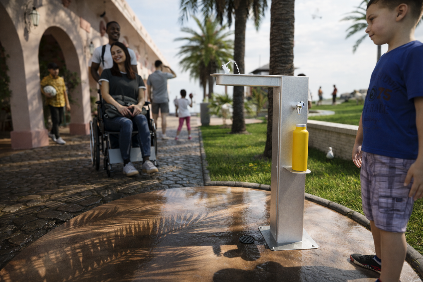 Wheelchair Accessible Drinking Fountain - Mount Te Aroha