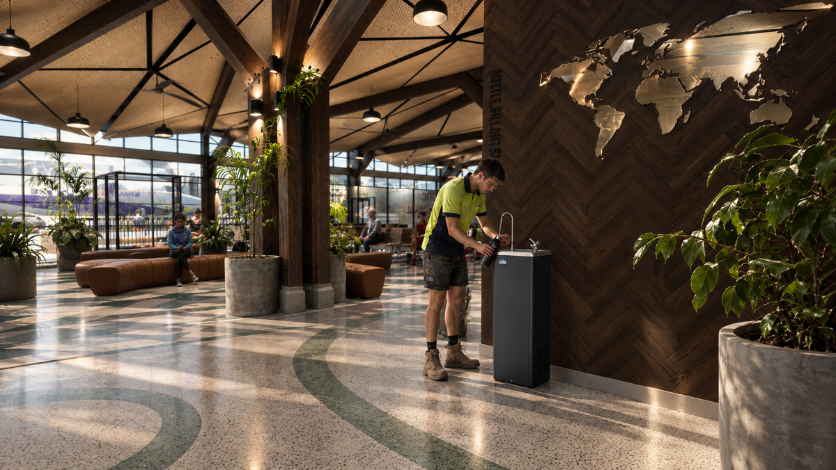 Mount Arrowsmith Free-Standing Drinking Fountain
