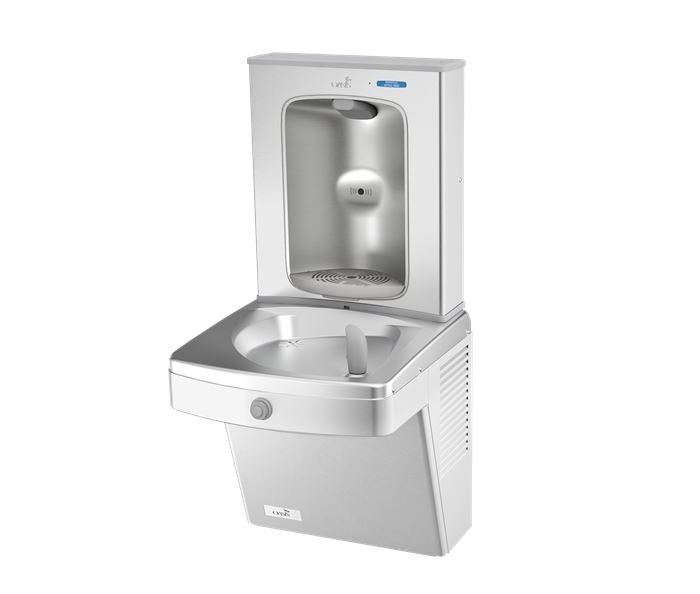 Mount Burns Surface Mounted Drinking Fountain with Bottle Filler