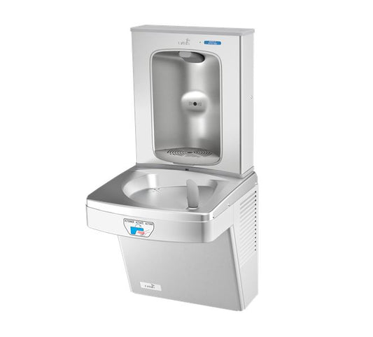 Mount Burns Surface Mounted Drinking Fountain with Bottle Filler