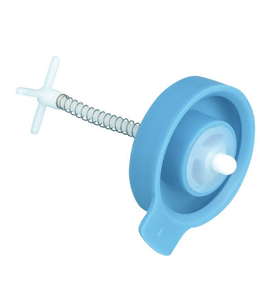 lose-up of a Mountain Fresh water cooler flow cap showing the spout and twist mechanism for dispensing water