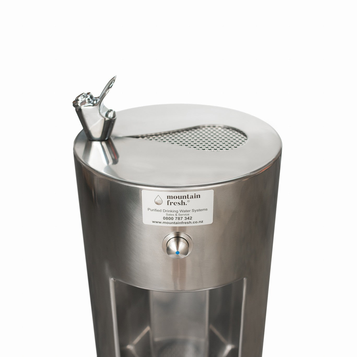 Stainless Steel Drinking Fountain with Bottle Filler - Mount Eden