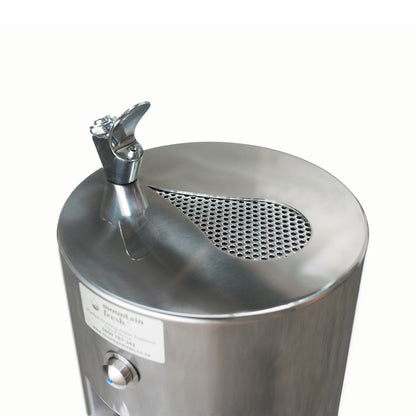 Stainless Steel Drinking Fountain with Bottle Filler - Mount Eden
