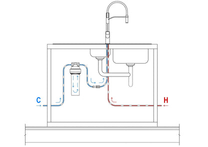 Mountain Fresh Quick Change Filter CQC1 ALT – alternate view of the CQC1 quick-change filter.