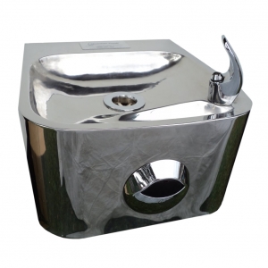 Sensor Activated Stainless Steel Wall Mounted Fountain - Mount Cardrona