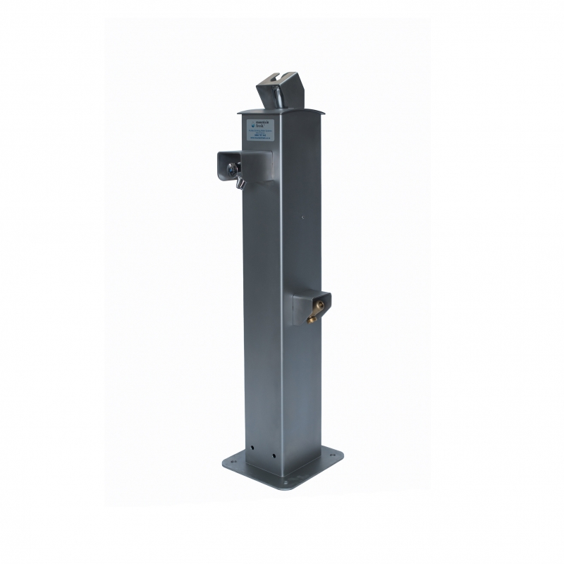 Stainless Steel Variable Heights Drinking Fountain - Mount Maunganui